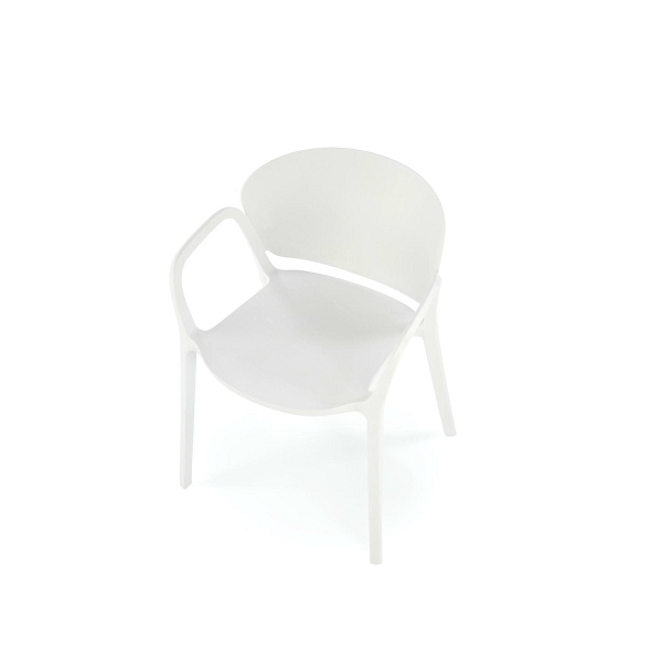Krzesło K491 plastik biały - Halmar