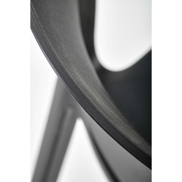 Krzesło K491 plastik czarny - Halmar