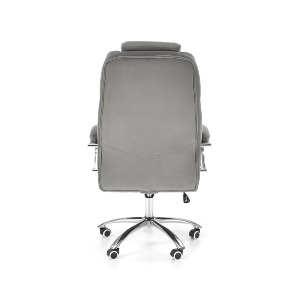 Fotel KING 2 gabinetowy, tkanina popielaty - Halmar