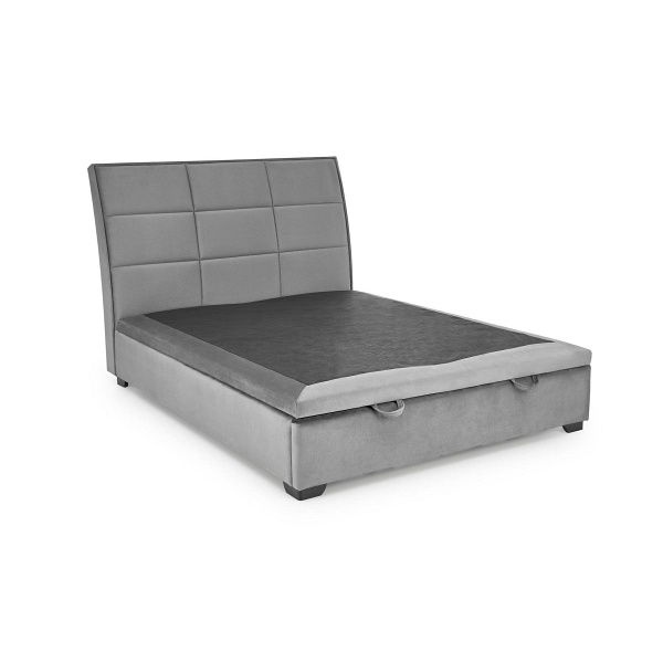 Łóżko CONTINENTAL 2 160 - popiel tap. Monolith 85 - Halmar
