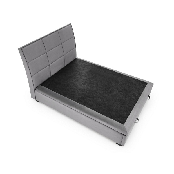Łóżko CONTINENTAL 2 160 - popiel tap. Monolith 85 - Halmar