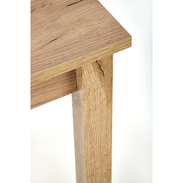 Stół GINO rozkładany blat - dąb craft, nogi - dąb craft - Halmar