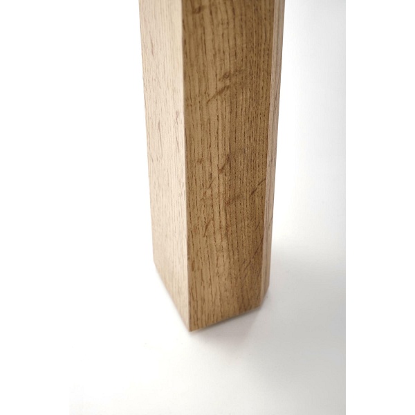 Stół GINO rozkładany blat - dąb craft, nogi - dąb craft - Halmar