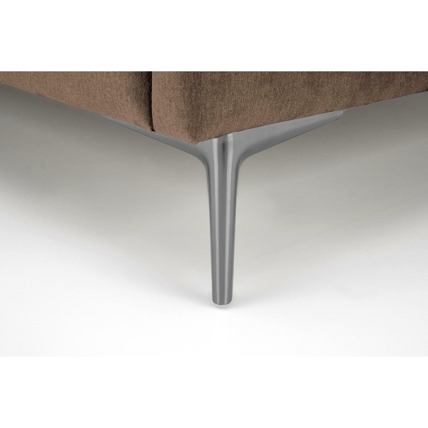 Łóżko MODULO W3 160 - wezgłowie beżowy tap. Monolith 09 - Halmar