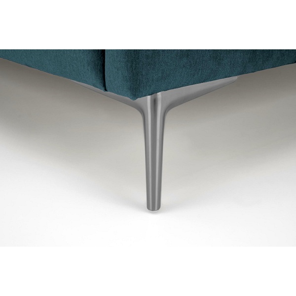 Łóżko MODULO W4 160 - wezgłowie ciemny zielony tap. Monolith 37 - Halmar