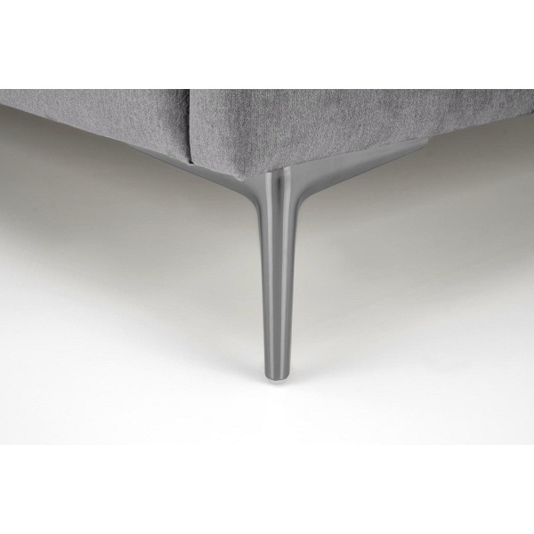 Łóżko MODULO W5 160 - wezgłowie popiel tap. Monolith 85 - Halmar