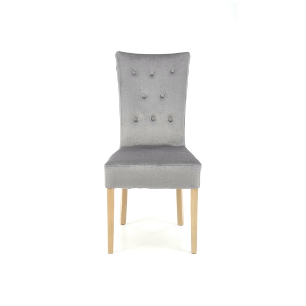 Krzesło VERMONT dąb miodowy / tap: MONOLITH 85 - Halmar