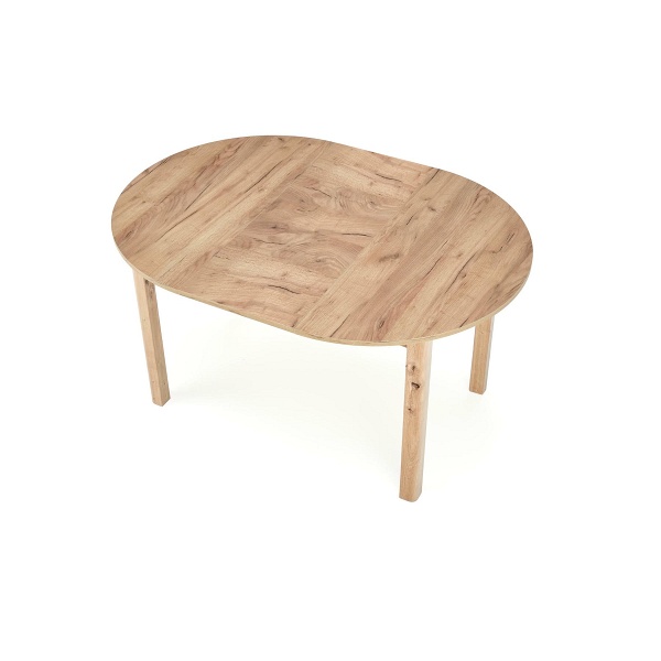 Stół RINGO kolor blat dąb craft, nogi - dąb craft - Halmar