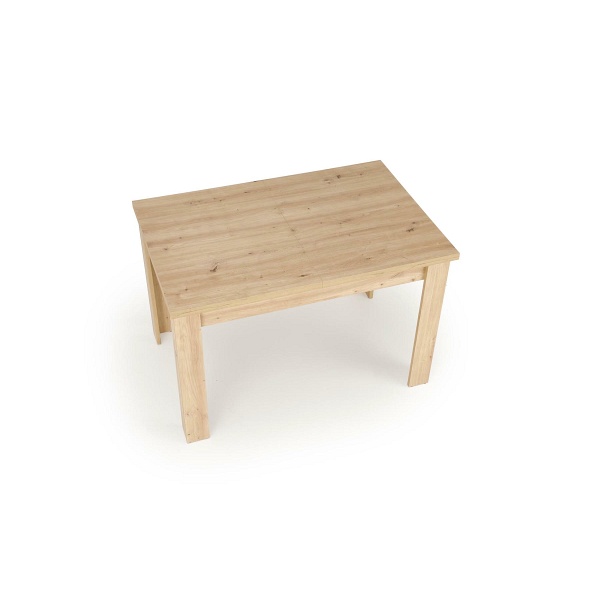 Stół BAGIO rozkładany 120-160/80 cm dąb artisan/dąb artisan - Halmar
