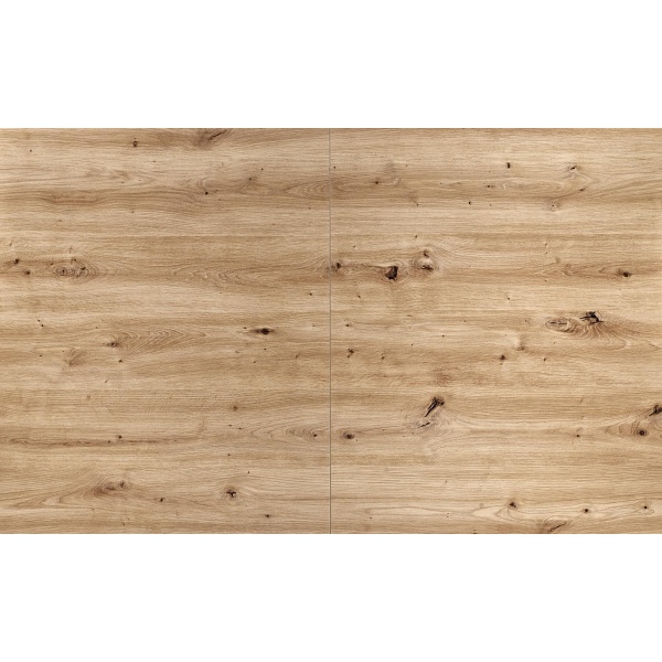 Stół LAMELLO rozkładany 160-210/90 cm dąb artisan/czarny - Halmar