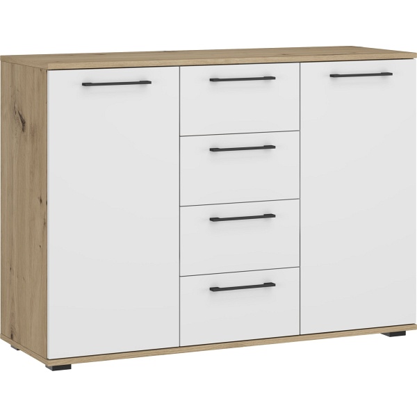 Komoda FORMO system szaf modułowych - KM-2 dąb artisan/biały - Halmar