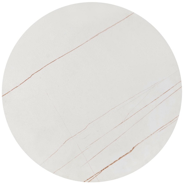FATIMA zestaw 2 ław, biały marmur / złoty - Halmar