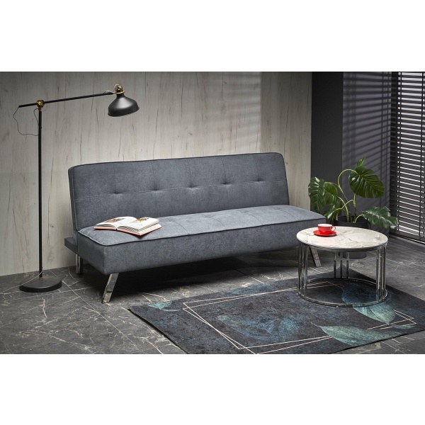 Sofa CARLITO rozkładana popiel - Halmar