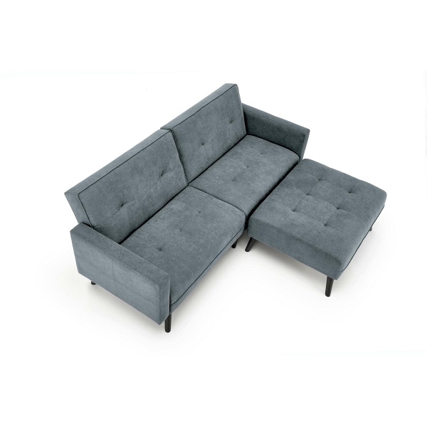 Sofa CORNELIUS rozkładana z funkcją narożnika popiel - Halmar