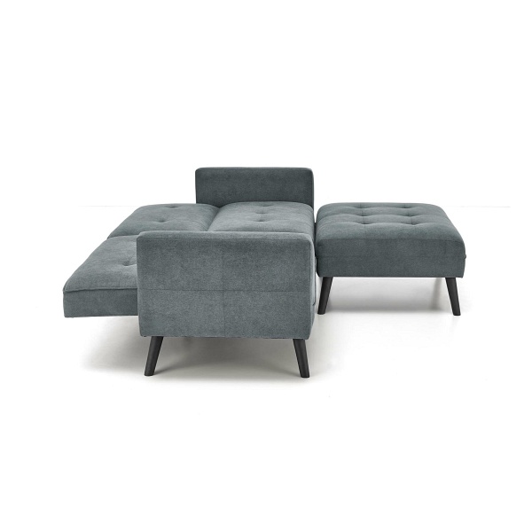 Sofa CORNELIUS rozkładana z funkcją narożnika popiel - Halmar