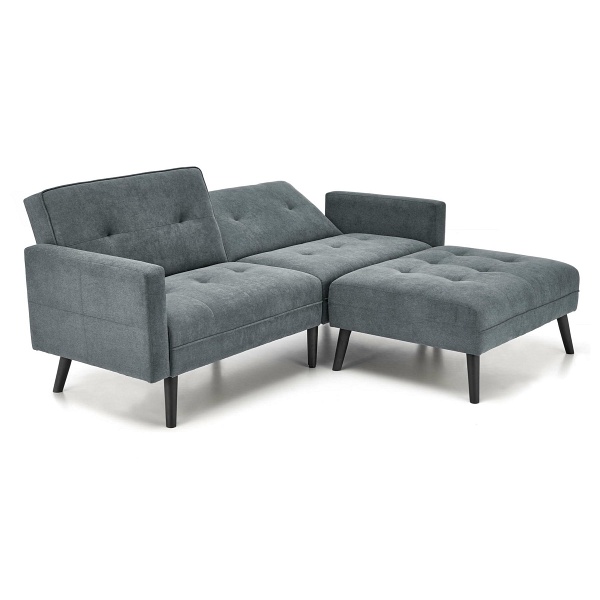 Sofa CORNELIUS rozkładana z funkcją narożnika popiel - Halmar