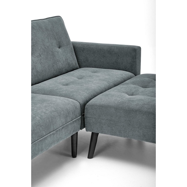 Sofa CORNELIUS rozkładana z funkcją narożnika popiel - Halmar