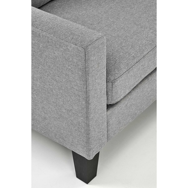 Sofa GERSON z podnóżkiem popielaty - Halmar