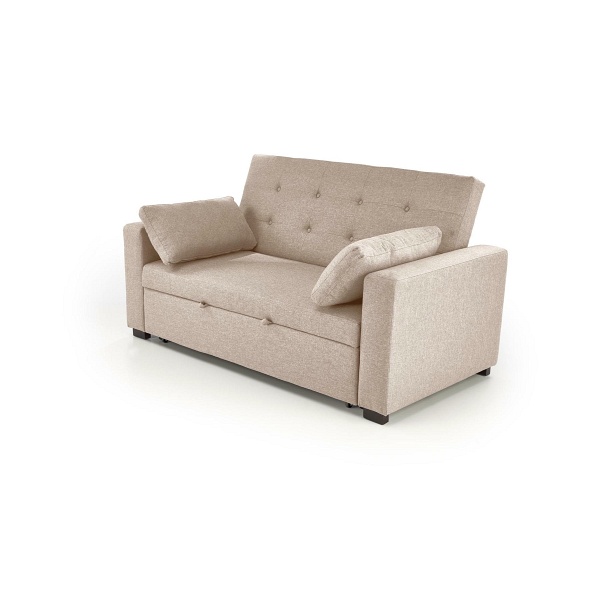 Sofa PAULINIO rozkładana, beżowy - Halmar