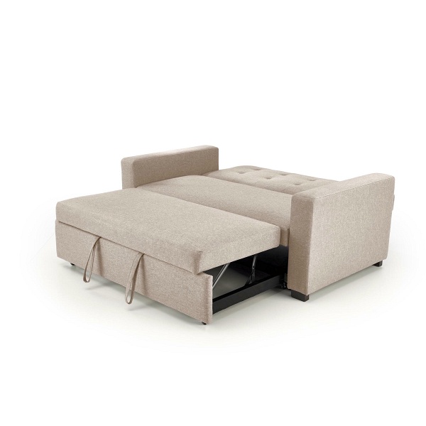 Sofa PAULINIO rozkładana, beżowy - Halmar