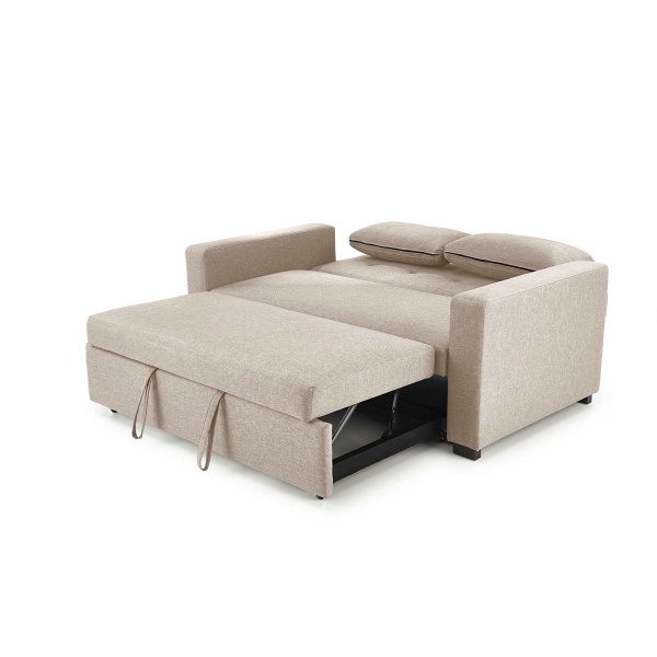 Sofa PAULINIO rozkładana, beżowy - Halmar
