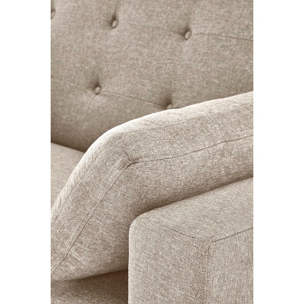 Sofa PAULINIO rozkładana, beżowy - Halmar