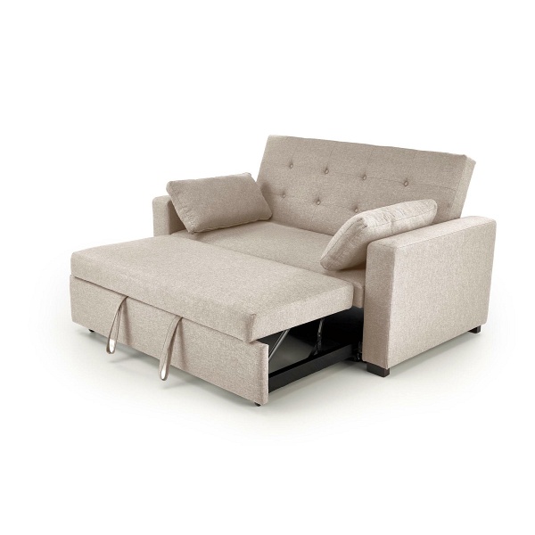 Sofa PAULINIO rozkładana, beżowy - Halmar