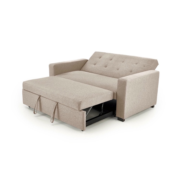 Sofa PAULINIO rozkładana, beżowy - Halmar