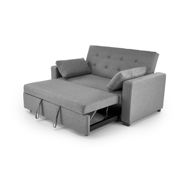 Sofa PAULINIO rozkładana, popielaty - Halmar