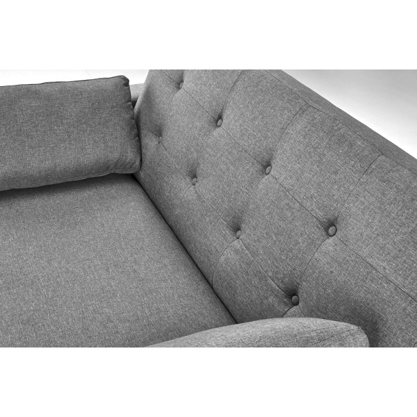 Sofa PAULINIO rozkładana, popielaty - Halmar