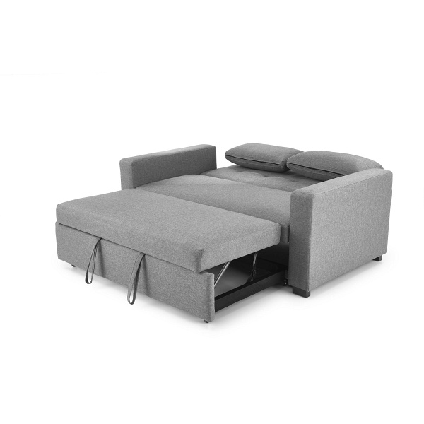 Sofa PAULINIO rozkładana, popielaty - Halmar