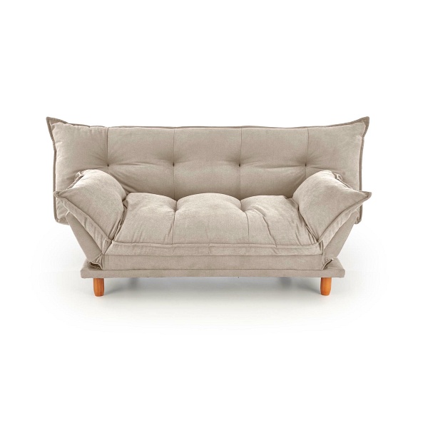 Sofa PILLOW rozkładana, beżowy - Halmar