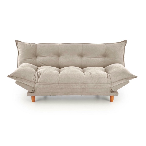 Sofa PILLOW rozkładana, beżowy - Halmar