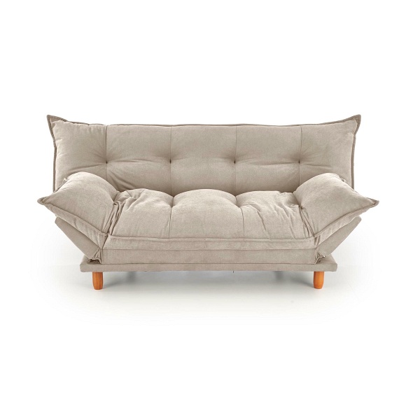 Sofa PILLOW rozkładana, beżowy - Halmar