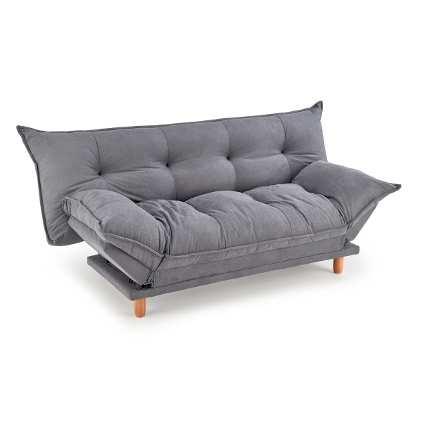 Sofa PILLOW rozkładana, popielaty - Halmar