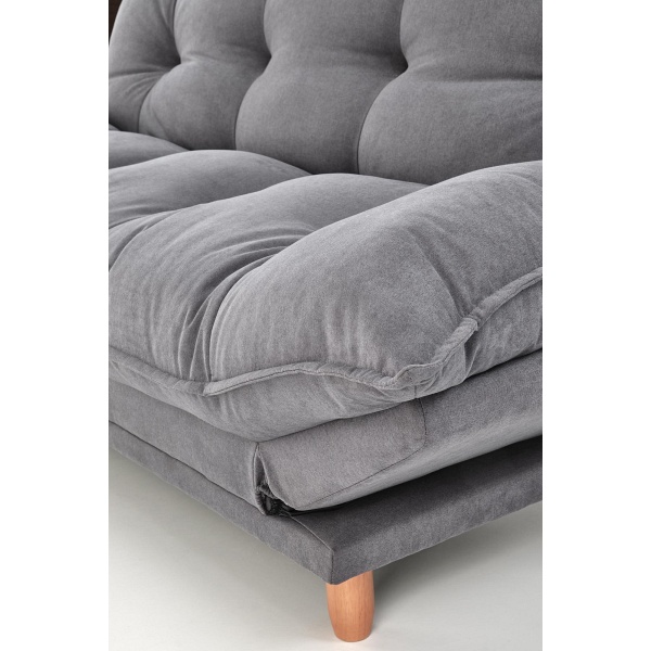 Sofa PILLOW rozkładana, popielaty - Halmar
