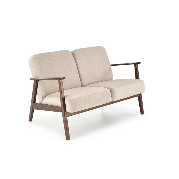 Sofa MILANO 2S - beżowy tap. Castel 15 - Halmar
