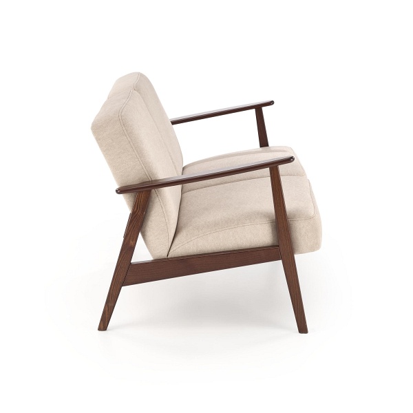 Sofa MILANO 2S - beżowy tap. Castel 15 - Halmar