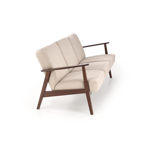 Sofa MILANO 3S - beżowy tap. Castel 15 - Halmar
