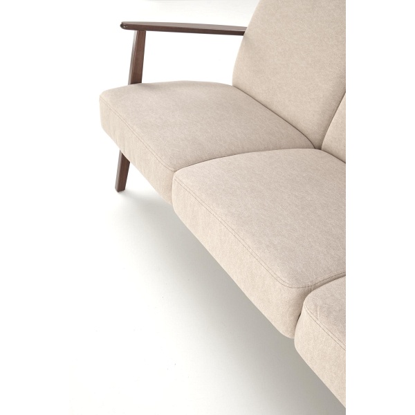 Sofa MILANO 3S - beżowy tap. Castel 15 - Halmar