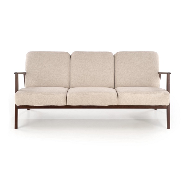 Sofa MILANO 3S - beżowy tap. Castel 15 - Halmar