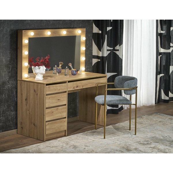 HOLLYWOOD XL toaletka dąb artisan - Halmar