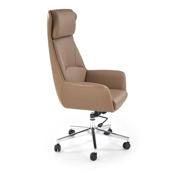 Fotel EDERSON gabinetowy cappuccino - Halmar