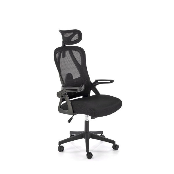 Fotel NEGRO gabinetowy czarny - Halmar