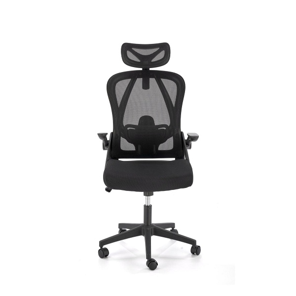 Fotel NEGRO gabinetowy czarny - Halmar