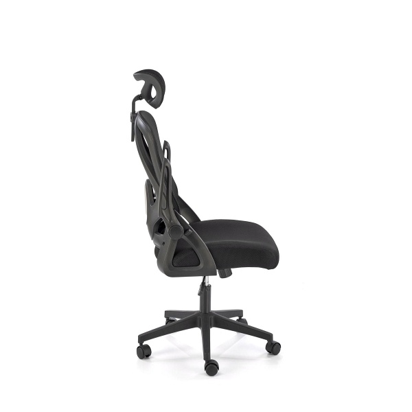 Fotel NEGRO gabinetowy czarny - Halmar