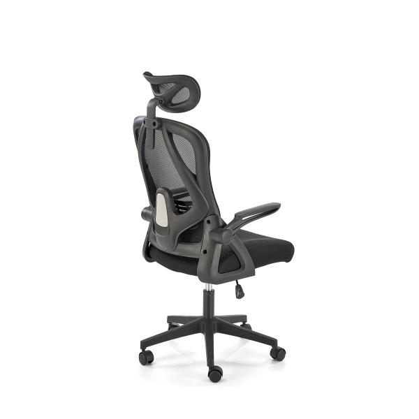 Fotel NEGRO gabinetowy czarny - Halmar