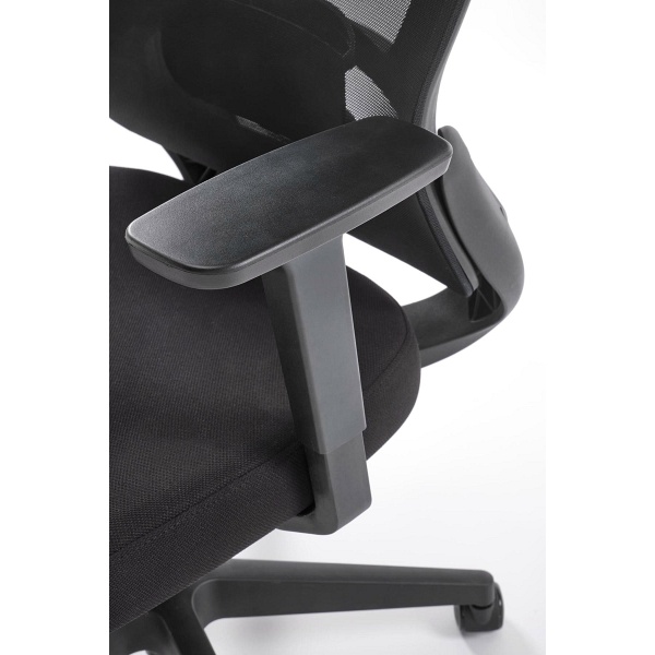 Fotel SONAR gabinetowy czarny - Halmar