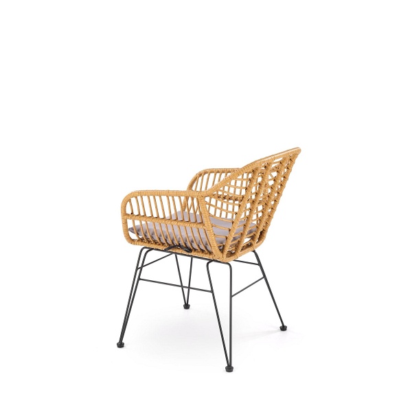 Krzesło K541 naturalny / popielaty - Halmar
