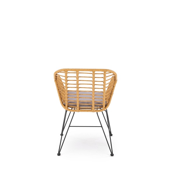 Krzesło K541 naturalny / popielaty - Halmar
